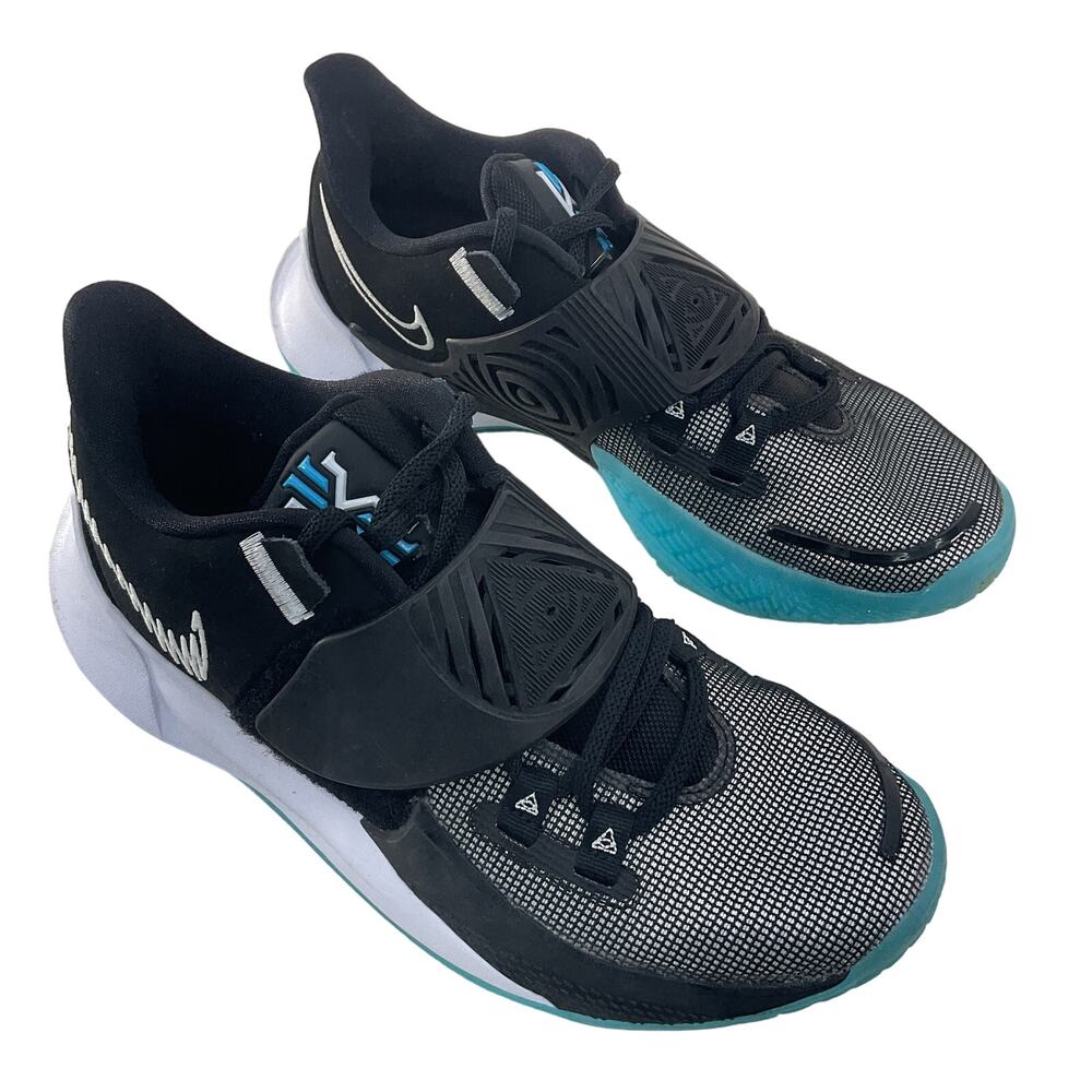 Nike Kids Black and Blue Athletic Shoes
